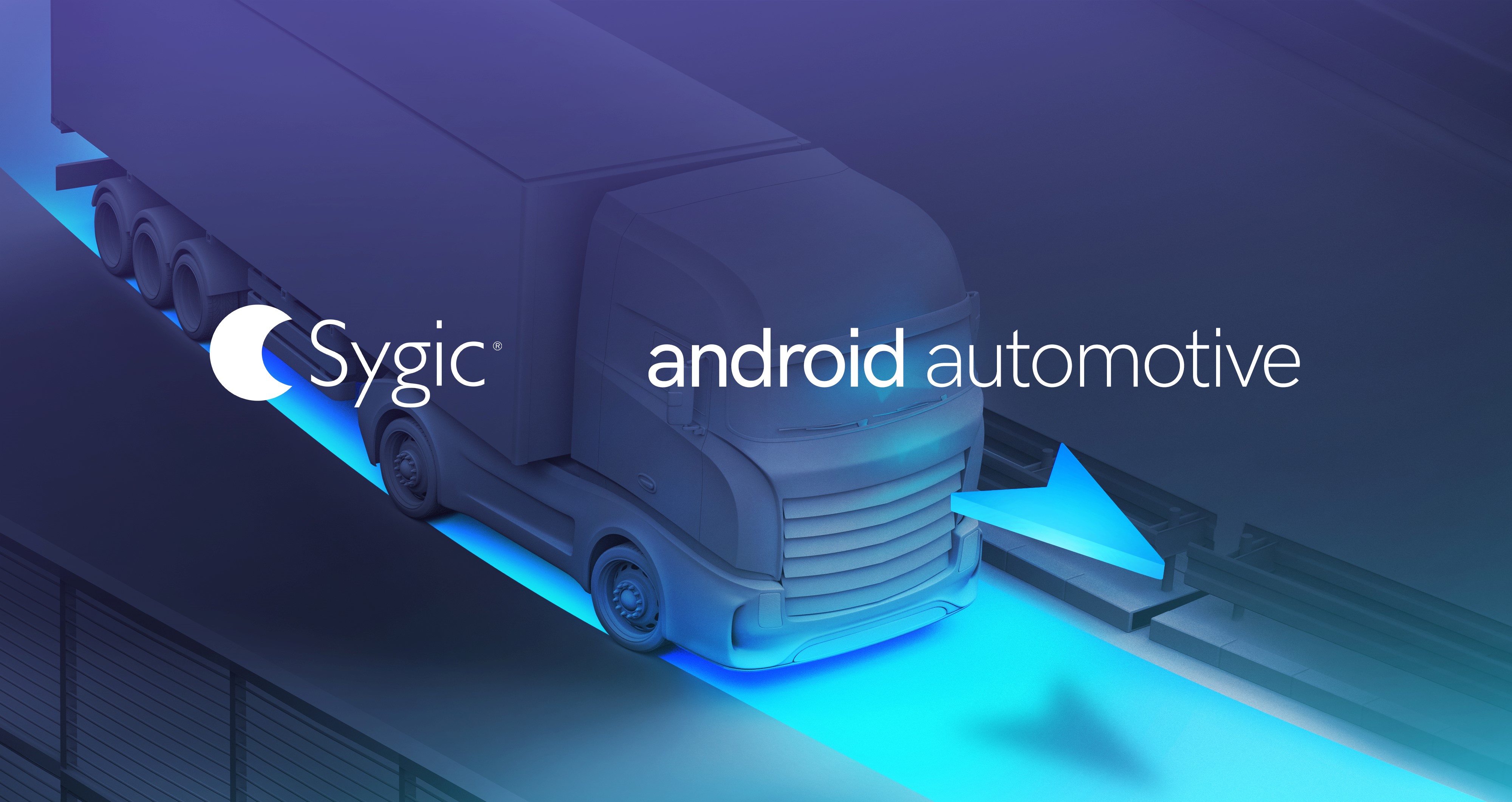En begivenhed automatisk Understrege Sygic becomes the first truck navigation supported by Android Automotive -  Sygic | Bringing life to maps