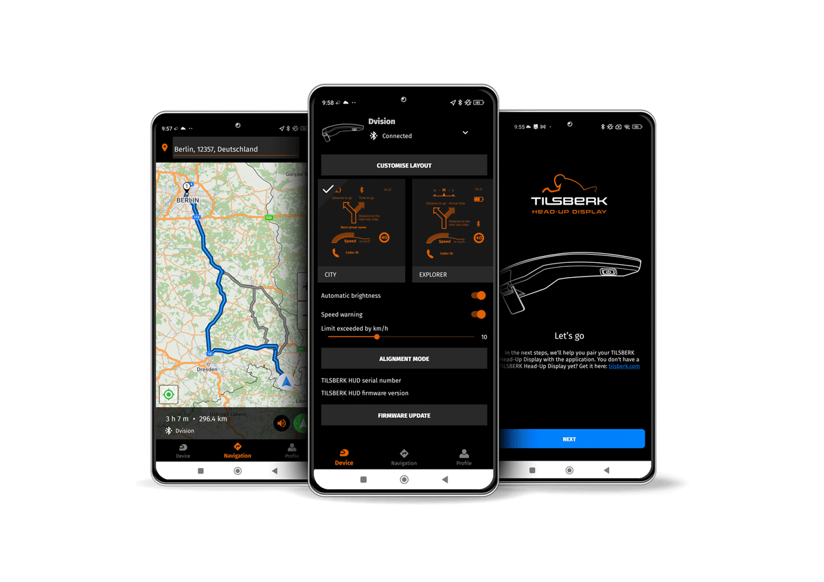 Head-up Display - Sygic GPS Navigation